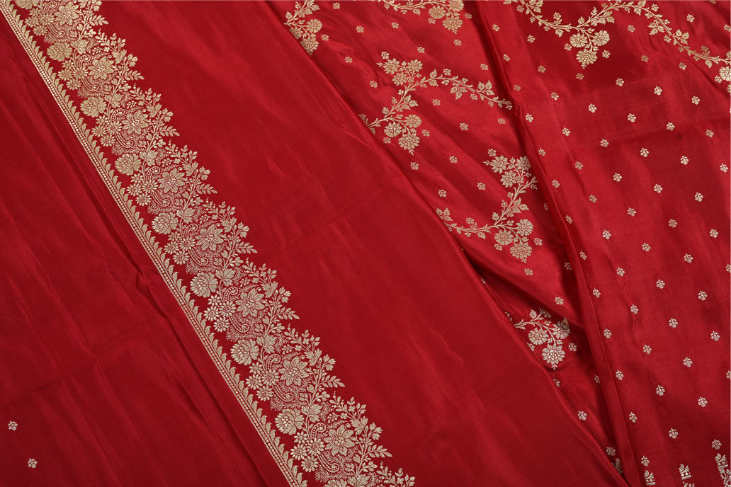 Banarasi Red Saree