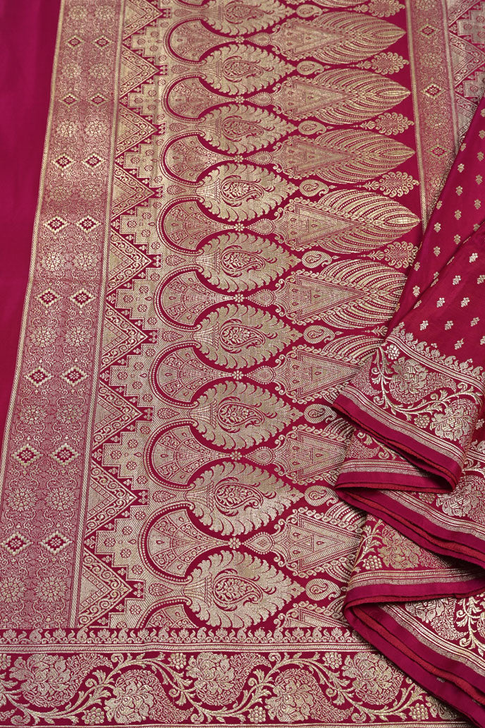 Banarasi Red Saree