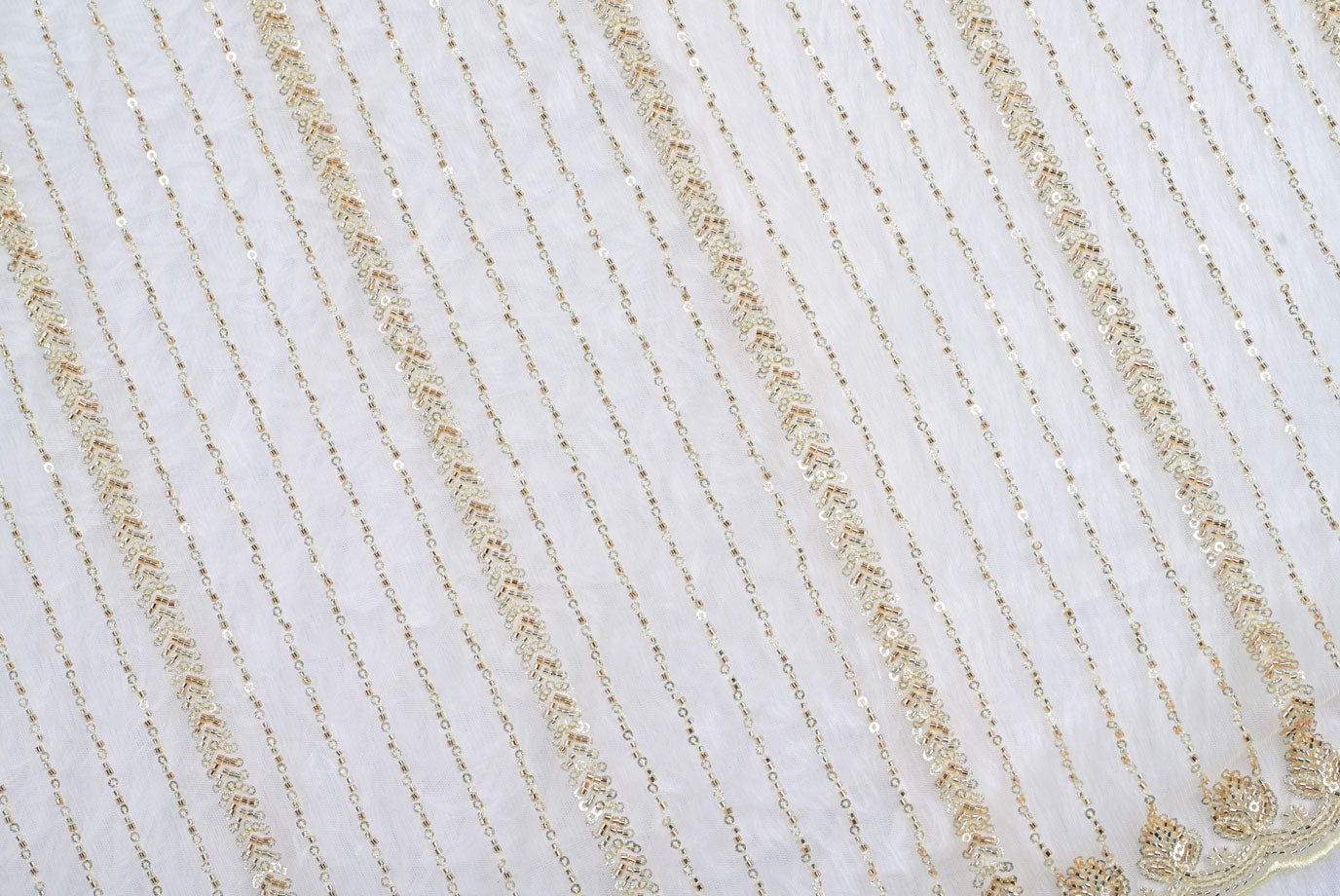 Fabric eyevery organza saree for weddings and festive occasions