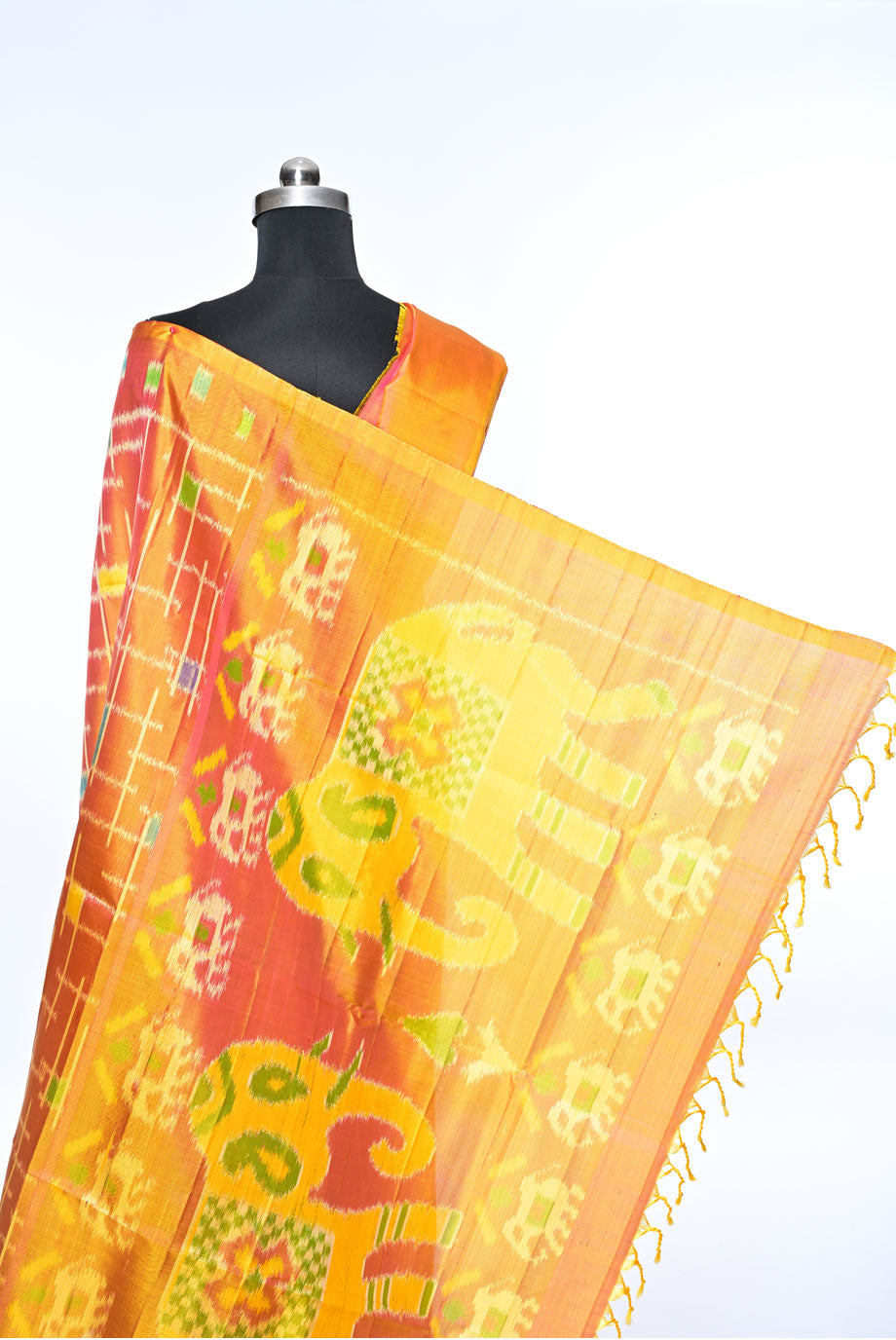 skin colour pure soft silk saree for weddings and festive occasions
