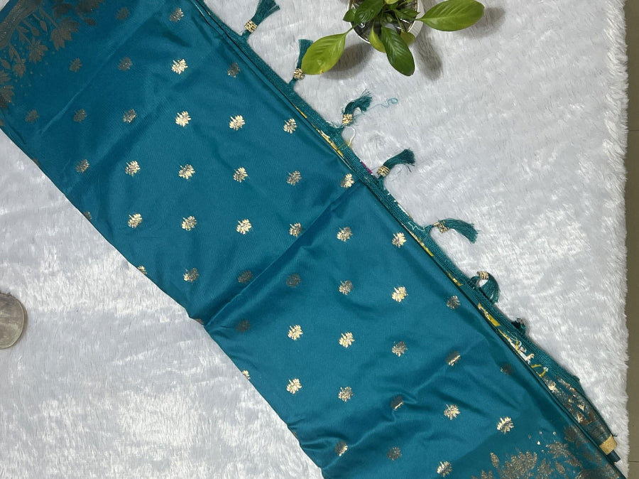 Soft weave Tana silk saree for women lightweight silk