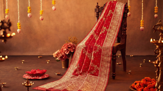 Top 5 Saree Colors to Shine This Diwali Season