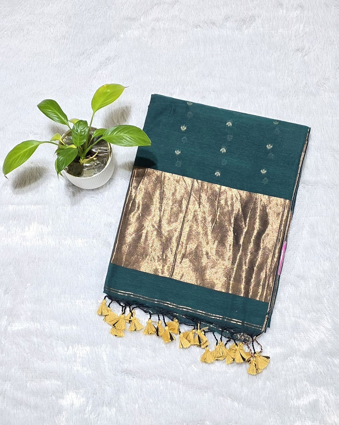 Soft pure cotton saree for women lightweight daily wear