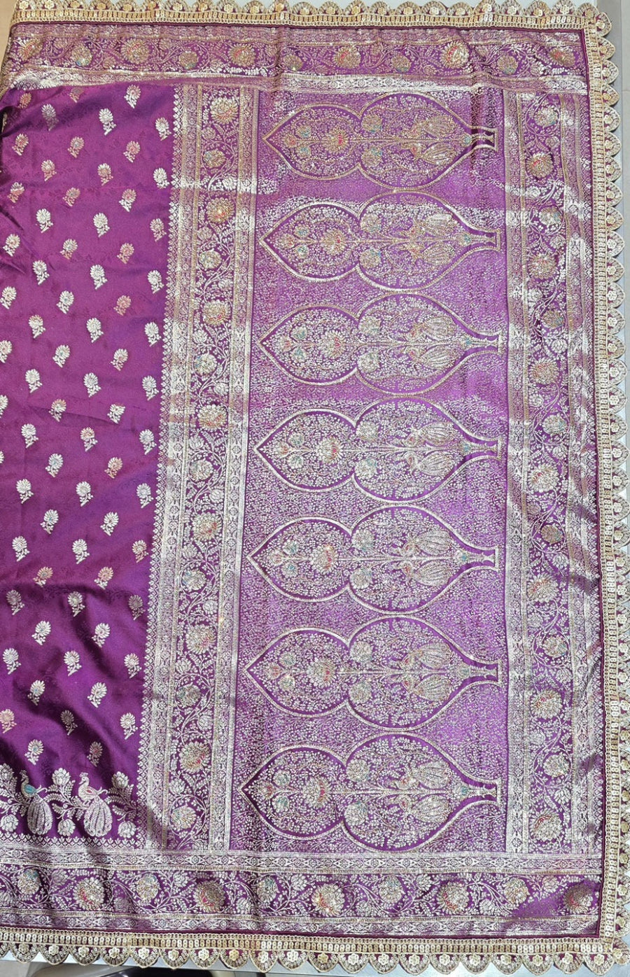 Elegant Banarasi saree for women perfect for festive occasions