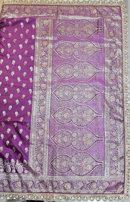 Elegant Banarasi saree for women perfect for festive occasions