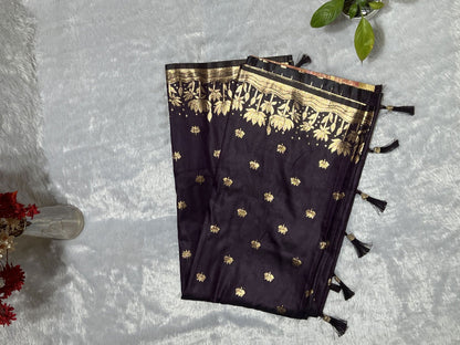 Occasion wear Tana silk saree for women festive wedding use
