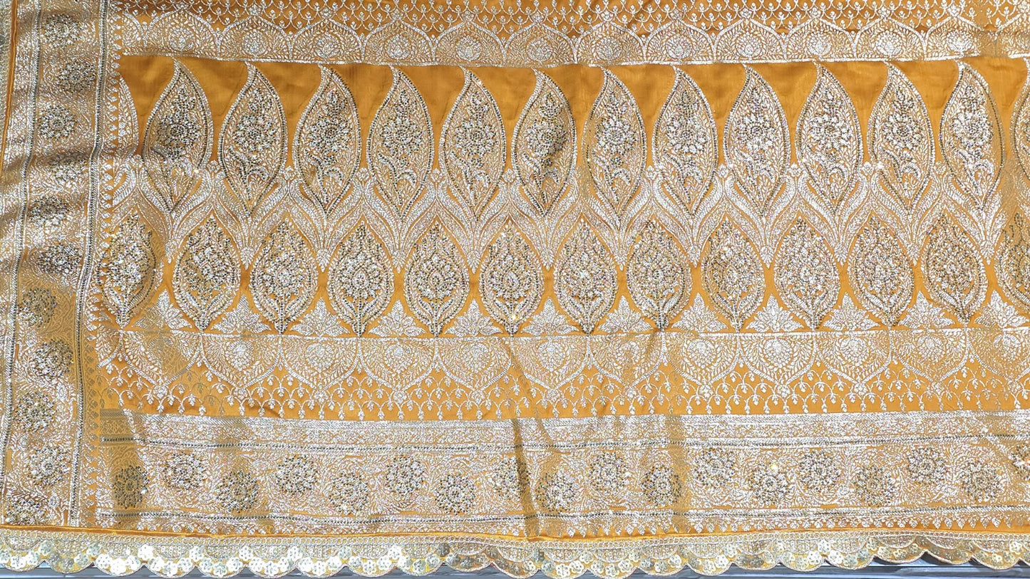 pure handloom banarasi silk saree with intricate craftsmanship