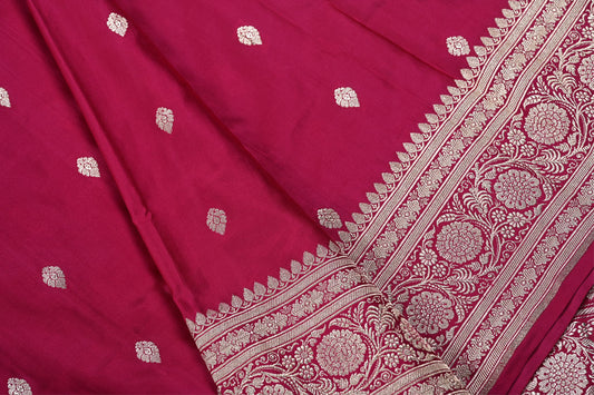 Banarasi Pink Saree