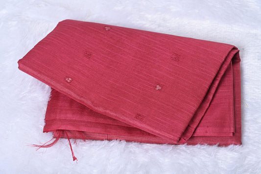 Pure Tussar Silk Pink Saree for Festival