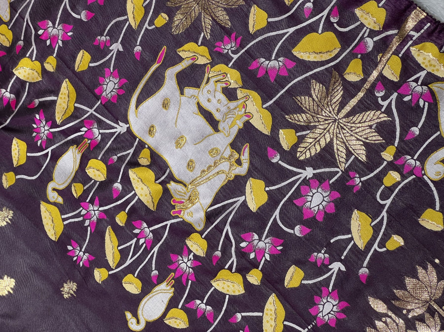 Rich look Tana silk saree for women designer festive wear