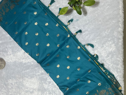 Soft weave Tana silk saree for women lightweight silk
