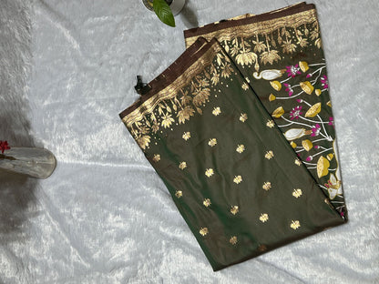 Luxury Tana silk saree for women rich elegant drape
