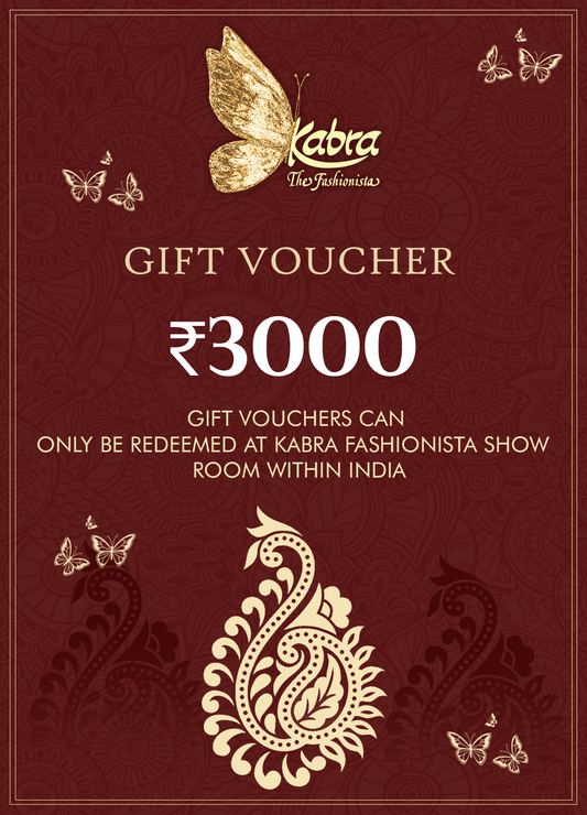 Gift voucher 3000 INR